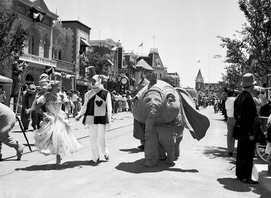 1955년 7월 17일 디즈니랜드 풍경