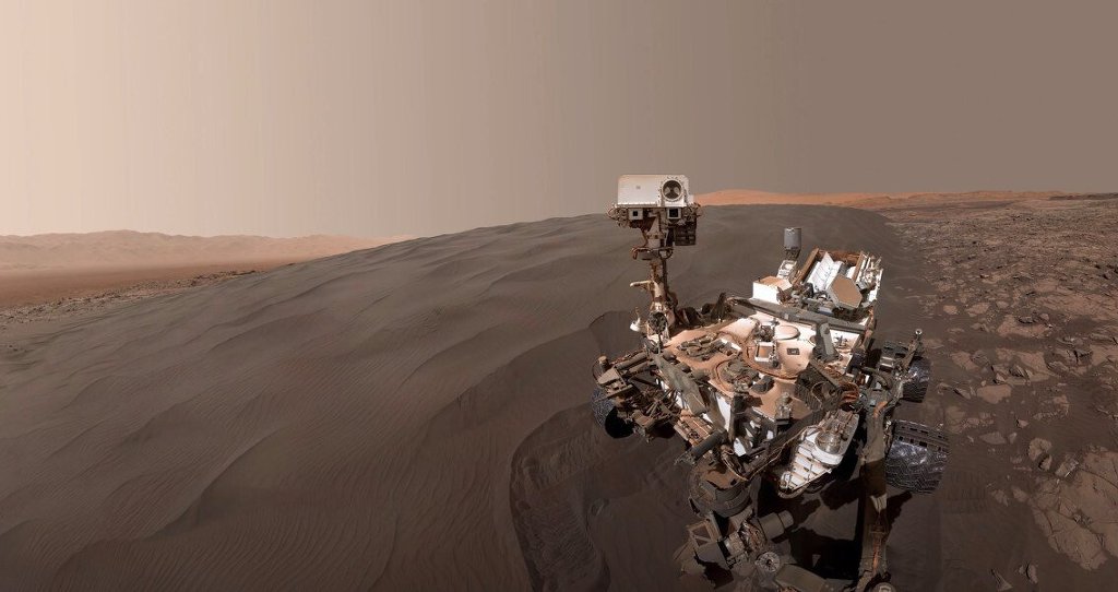 4K로 화질로 올라온 화성 사진