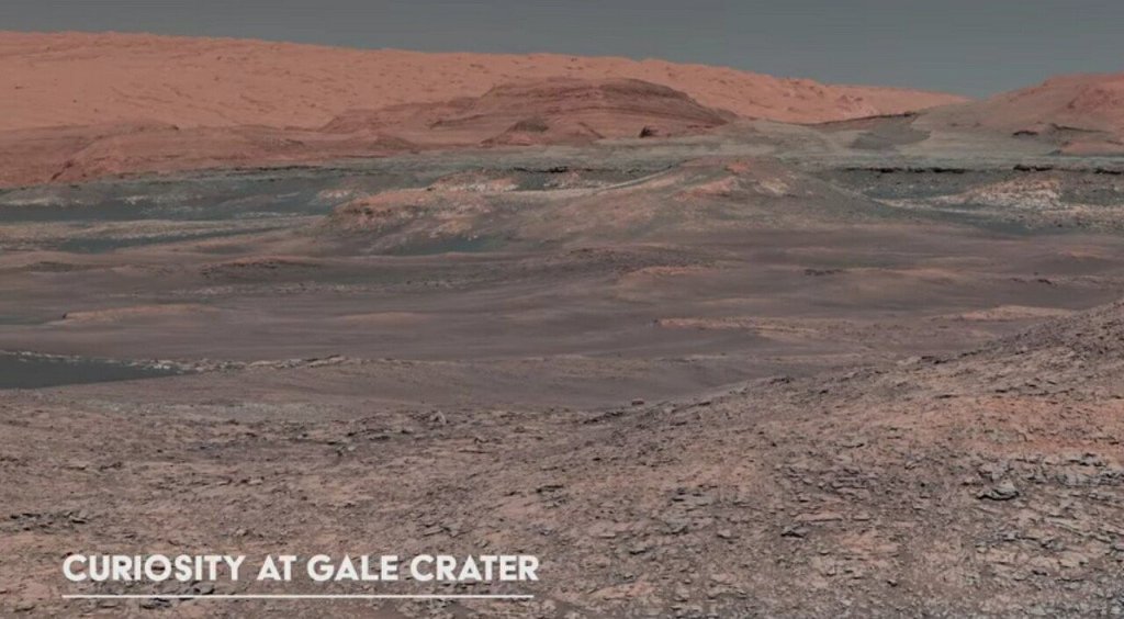 4K로 화질로 올라온 화성 사진
