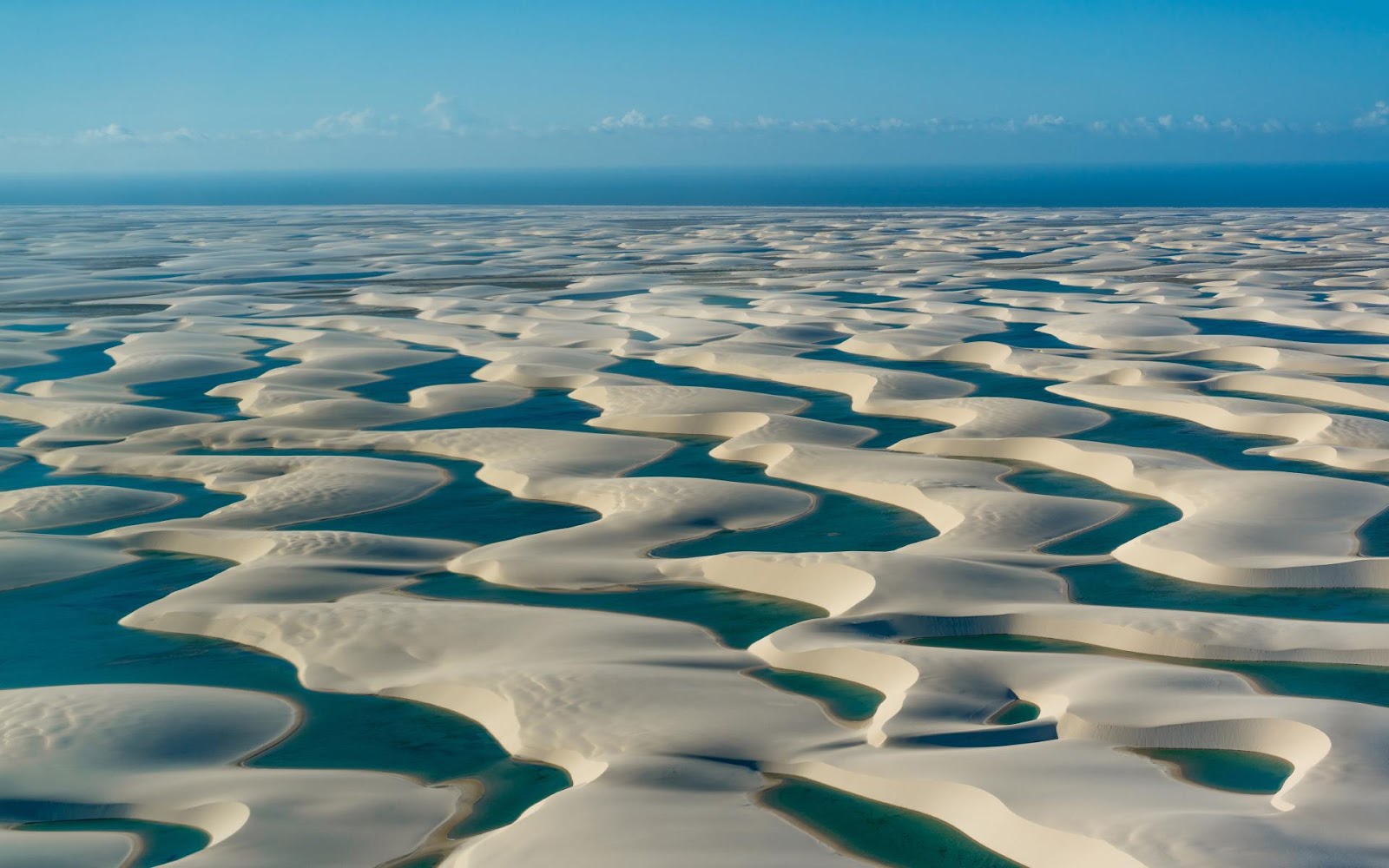 브라질에 있는 사막 석호