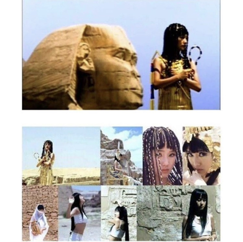 이집트 피라미드에서 유일하게 뮤직비디오를 촬영한 가수 - 꾸르