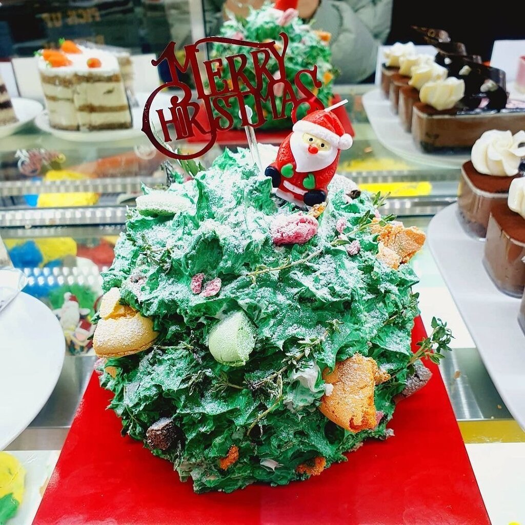 솔비가 만든 크리스마스 케이크 - 꾸르
