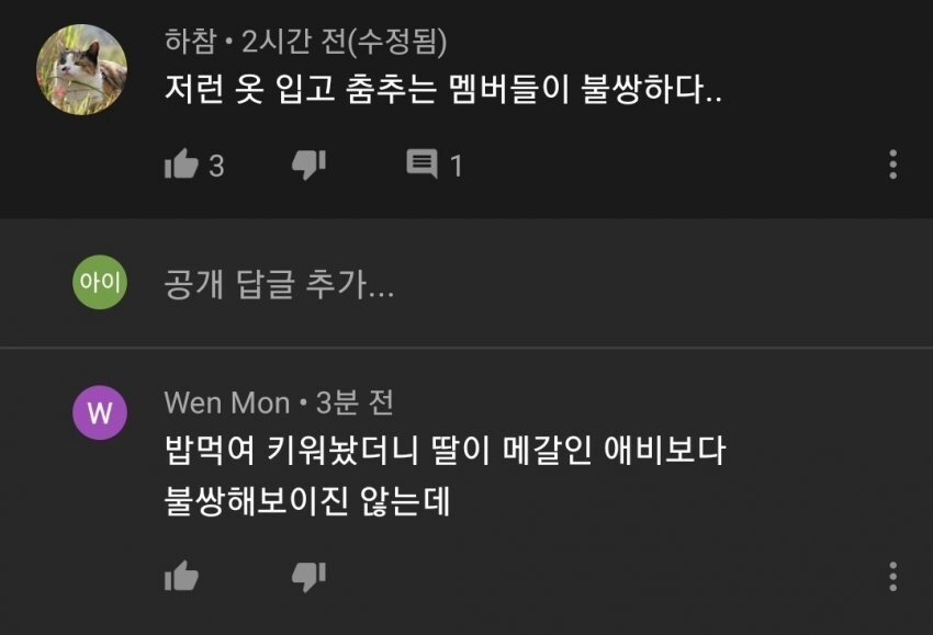 신인급 걸그룹 의상 지적질 하는 그분들 - 꾸르