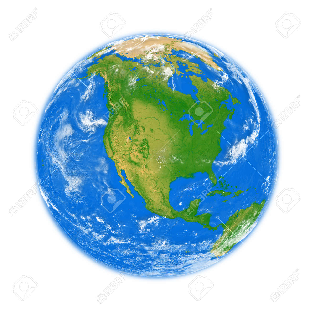 19474436-북미-행성에-지구는-흰색-배경에-고립입니다-.jpg