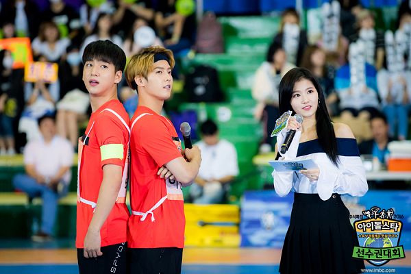 Tags: K-Pop, BTOB, Twice, B1A4, Lee Min-hyuk, Minatozaki Sana, Baro, Idol Star Athletics Championships